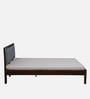 Narvik Sheesham Wood Queen Size Bed In Provincial Teak Finish