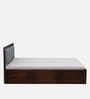 Narvik Sheesham Wood Queen Size Bed In Provincial Teak Finish With Box Storage