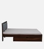 Narvik Sheesham Wood Queen Size Bed In Provincial Teak Finish With Drawer Storage