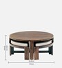 Nashville Coffee Table Set In Provisional Teak Finish