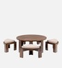 Nashville Coffee Table Set In Provisional Teak Finish