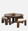 Nashville Coffee Table Set In Provisional Teak Finish
