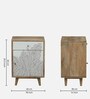 Natale Mango Wood Bedside Table In Natural Finish Inspired Natale Mango Wood Bedside Table In Natural Finish Inspired