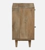 Natale Mango Wood Bedside Table In Natural Finish Inspired