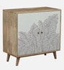 Natale Mango Wood Cabinet In Natural Finish Inspired