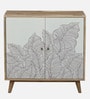 Natale Mango Wood Cabinet In Natural Finish Inspired