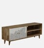Natale Mango Wood TV Console In Natural Finish Inspired