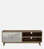 Natale Mango Wood TV Console In Natural Finish Inspired