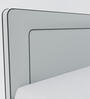 Natalia Upholstered Queen Size Bed In Steel Grey Colour