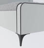Natalia Upholstered Queen Size Bed In Steel Grey Colour