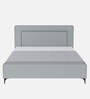 Natalia Upholstered Queen Size Bed In Steel Grey Colour