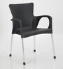 National Plastic Chair in Black Colour