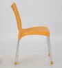 National Plastic Chair in Orange Colour