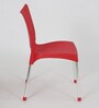 National Plastic Chair in Red Colour