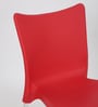 National Plastic Chair in Red Colour