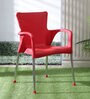 National Plastic Chair in Red Colour