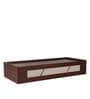 Native Single Bed in Brown Finish with Box Storage