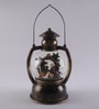 Nativity Set Bronze Glass Showpiece