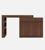 Natura Study Table in Planked Walnut Finish Natura Study Table in Planked Walnut Finish