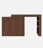 Natura Study Table in Planked Walnut Finish Natura Study Table in Planked Walnut Finish