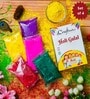 Natural & Organic Holi Colours Herbal Gulal | 100gm each, Set of 4