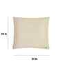 Natural 100% Cotton Transfer Knit 24X24 Inches Knitted Cushion Cover