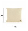 Natural 100% Cotton18X18 Inches Knitted Cushion Cover With Filler