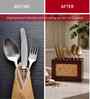 Natural Bamboo & Wood 2-Part Cutlery Holder