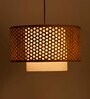 Belindra Natural Bamboo Hanging Light