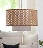 Belindra Natural Bamboo Hanging Light