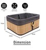 Natural Bamboo Laundry Basket