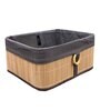 Natural Bamboo Laundry Basket
