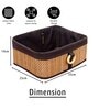 Natural Bamboo Laundry Basket