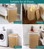 Natural Bamboo Laundry Basket