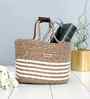 Natural Beige Polypropelyene Braided Monaco Storage Basket