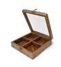 Natural Brown Spice Box 4 Bowls