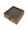 Natural Brown Spice Box 4 Bowls