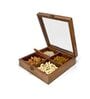 Natural Brown Spice Box 4 Bowls