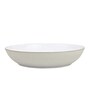 Denby Natural Canvas  White 1 Ltr Stoneware 1 Pc  Serving Bowl