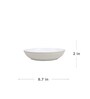 Denby Natural Canvas  White 1 Ltr Stoneware 1 Pc  Serving Bowl