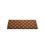 Natural Coir Door Mat-Chevron