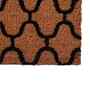 Natural Coir Door Mat-Chevron