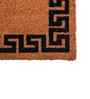 Natural Coir Door Mat-Greek