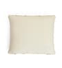 Natural CottonFret 18X18 Inches Knitted Cushion Cover