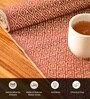 Natural Grass Handmade Heat Resistant Maroon  4 Seater (12x60inches) Table Runner