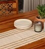 Natural Grass Handmade Heat Resistant Off white 6 Seater (12x72inches) Table Runner