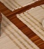 Natural Grass Handmade Heat Resistant Offwhite 4 Seater Set of 4 (12x18inches) Table Placemats