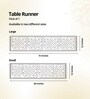 Natural Grass Handmade Heat Resistant Teal & Cobalt Blue  4 Seater (12x60inches) Table Runner