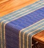Natural Grass Handmade Heat Resistant Teal & Cobalt Blue 6 Seater (12x72inches) Table Runner