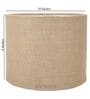 Cumberland Brown Cotton Fabric Solid Lampshade